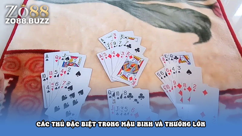 Các thủ đặc biệt trong mậu binh và thưởng lớn